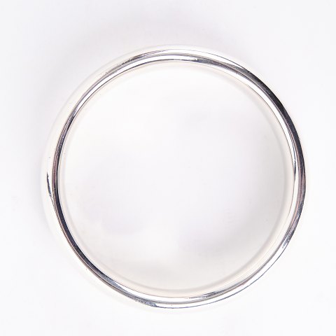 Fast armring – Massiv sølv – 925 sterling – Peder Pedersen – 72 g
