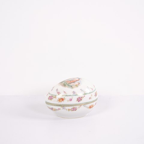 Fransk smykkeskrin – Håndmalet motiv – 1890’erne
Flot stand
