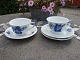 Coffee Cups in Blue flower angular No 8608.Many different parts in stock at the moment.5000 m2 showroom.