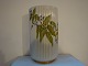 Large Lyngby vase with floral motif. Height 30.5 cm and  in perfect condition. 5000 m2 showroom.