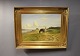 Oil Painting on canvas with horse motif signed N. Walseth by Niels Walseth.
5000m2 showroom.
