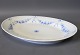 Ovalt fad, nr.: 16, i Empire af B&G.5000m2 udstilling.