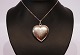 Large pendant in the shape of a heart in 925 sterling silver.5000m2 showroom.
