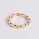 Ole Lynggaard Forever Love Ring 18 Karat Guld med Hjerter og 8 diamenter